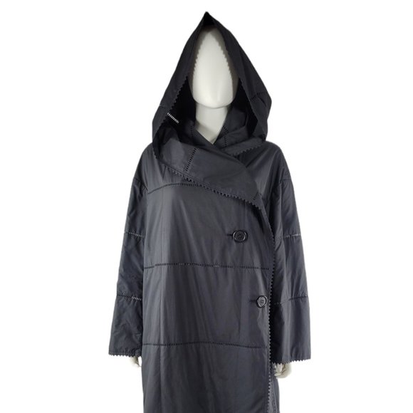 Issey Miyake Oversized Long Coat - Picture 5 of 6